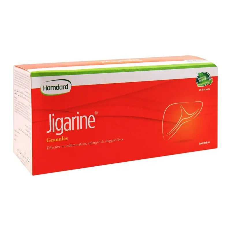 hamdard jigarine granules, 25 sachets image2