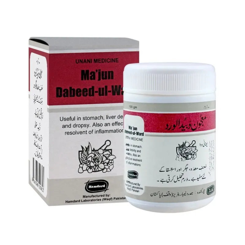 hamdard majun dabeed ul ward, 100g image2