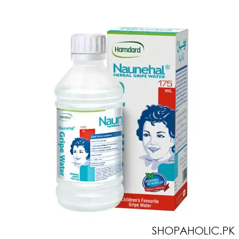 hamdard naunehal herbal gripe water, 150ml image2