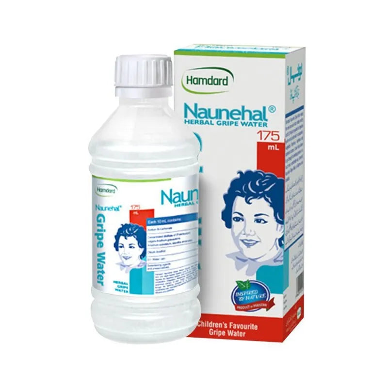 hamdard naunehal herbal gripe water, 150ml image2