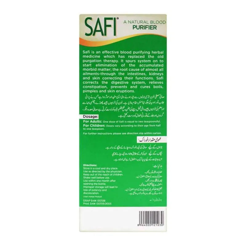 hamdard safi syrup, 175ml image5