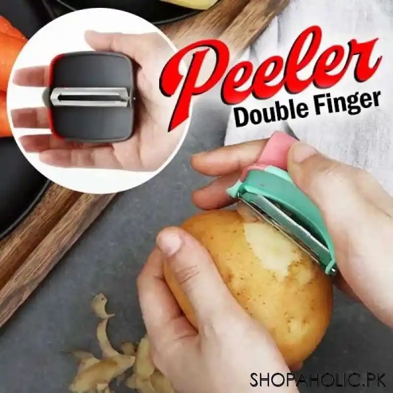 handy double finger peeler main image