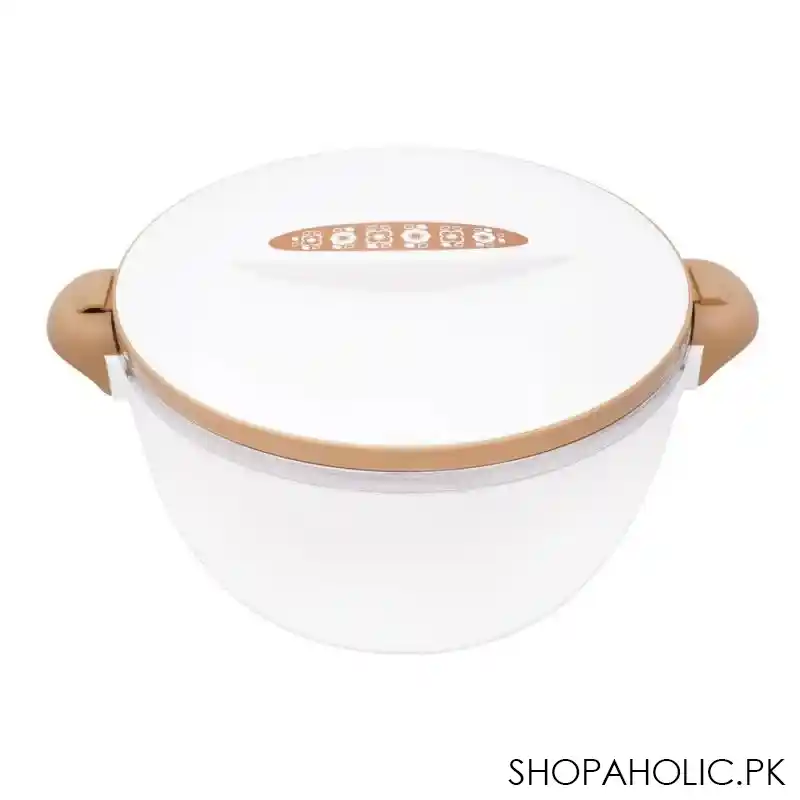 happy ware hot pot with lock, 26x20x14cm, 2000ml, beige, su 620 image2