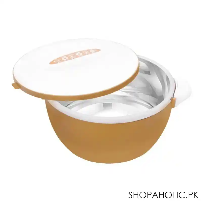 happy ware hot pot with lock, 26x20x14cm, 2000ml, golden, su 620 main image