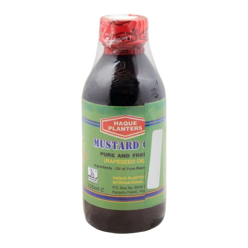 haque planters mustard oil, 125ml main image