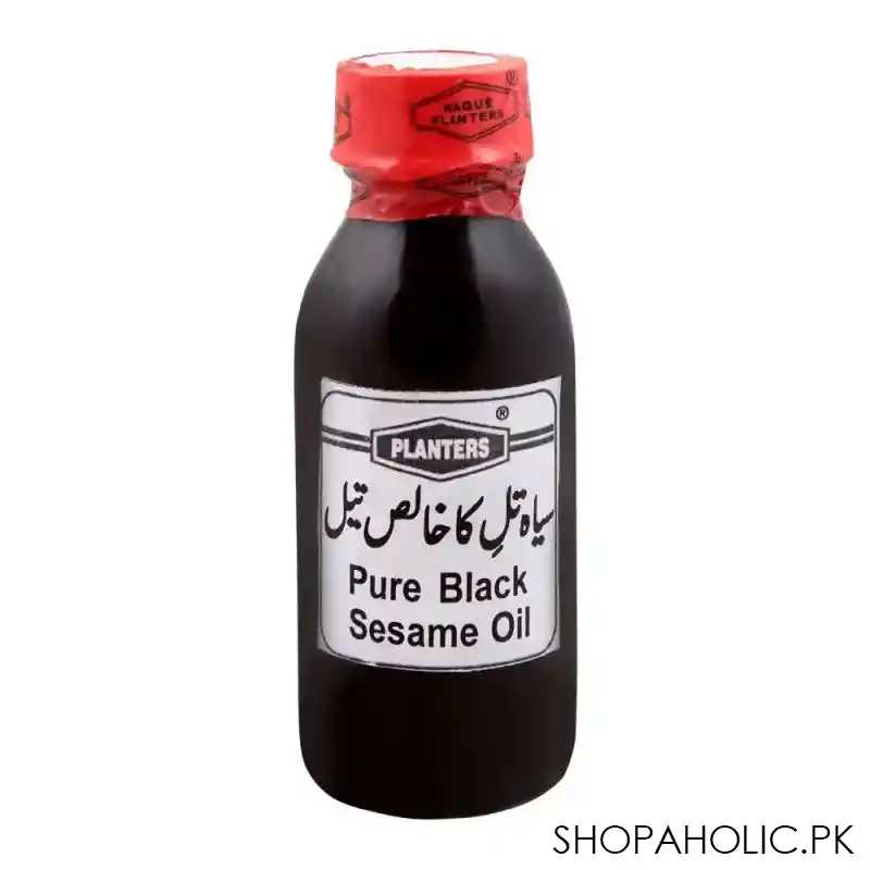 haque planters pure black sesame oil, 60ml main image