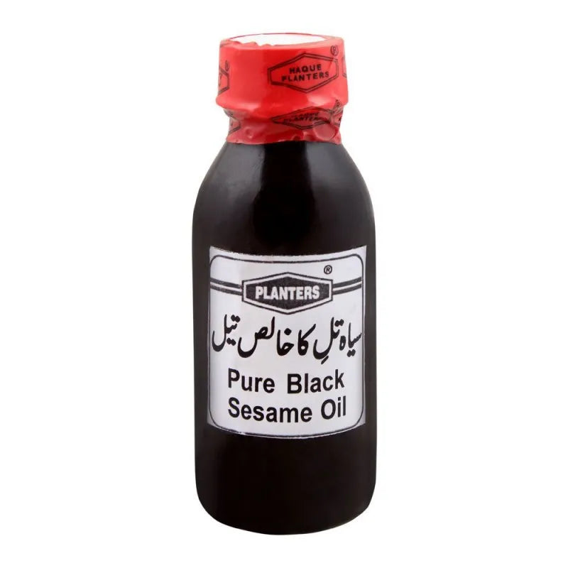 haque planters pure black sesame oil, 60ml main image