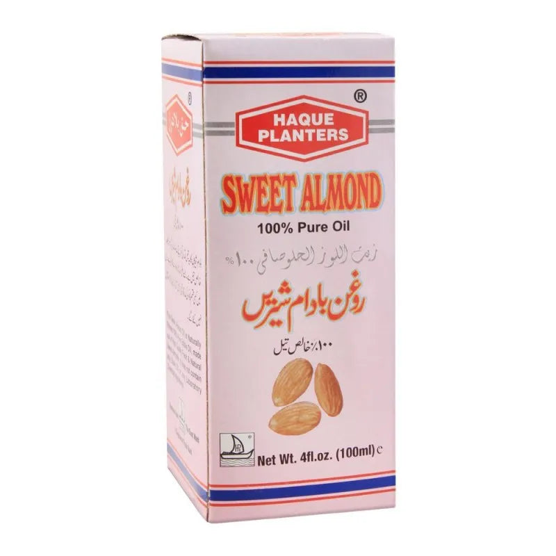 haque planters sweet almond oil, 100ml image2