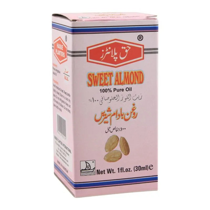 haque planters sweet almond oil, 30ml image2