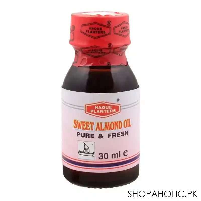 haque planters sweet almond oil, 30ml main image