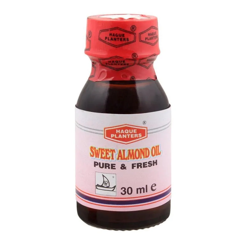 haque planters sweet almond oil, 30ml main image