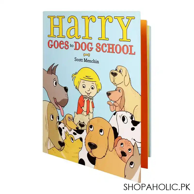 Harry Goes To Dog School Book - Main Image