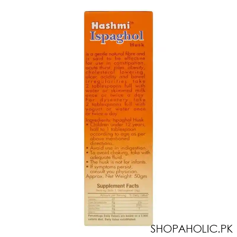 hashmi ispaghol husk, 50g image3