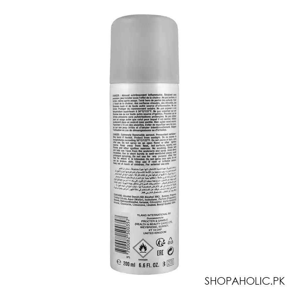 havoc silver deodorant spray, for men, 200ml image2