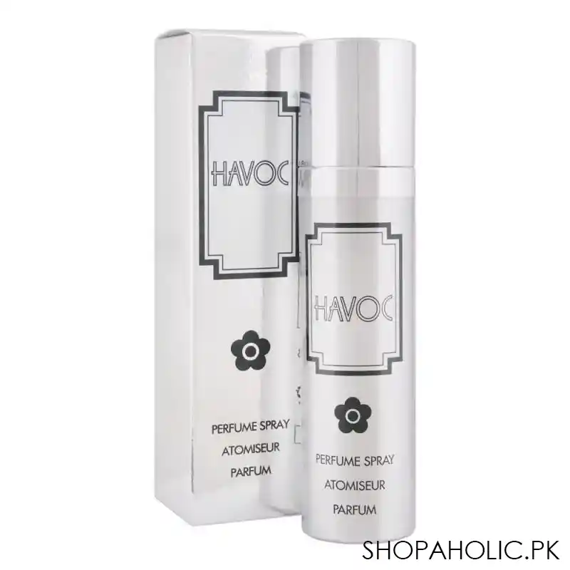 havoc silver perfume spray, for men, 75ml main image