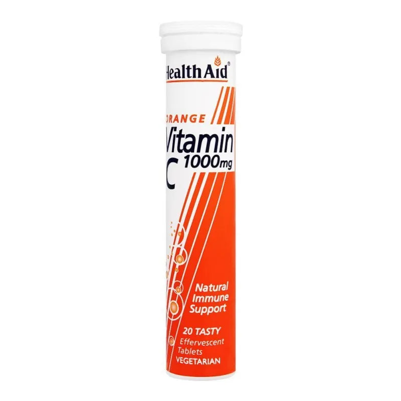 health aid orange vitamin c 1000mg, 20 tablets main image