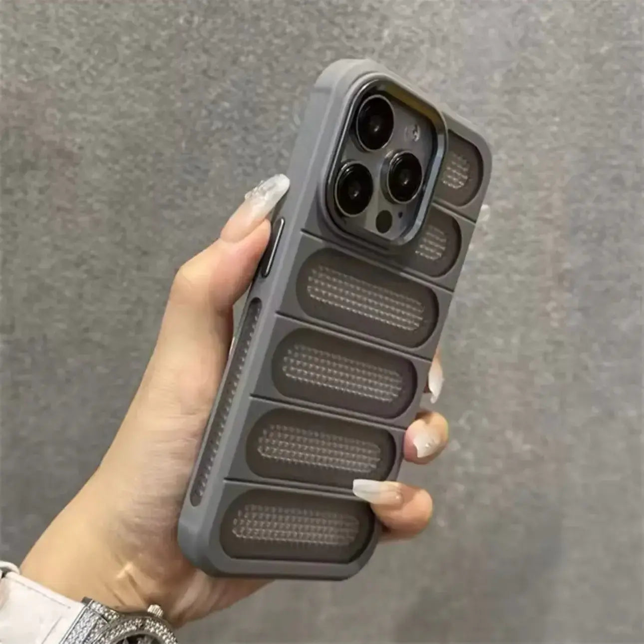 Heat Dissipation Breathable Hole iPhone Case Cover