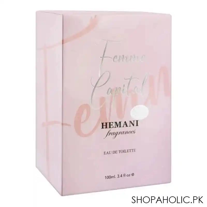 hemani femme capital eau de toilette, for women, 100ml main image