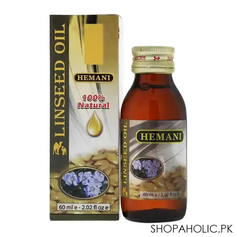 hemani linseed oil 60 ml main image