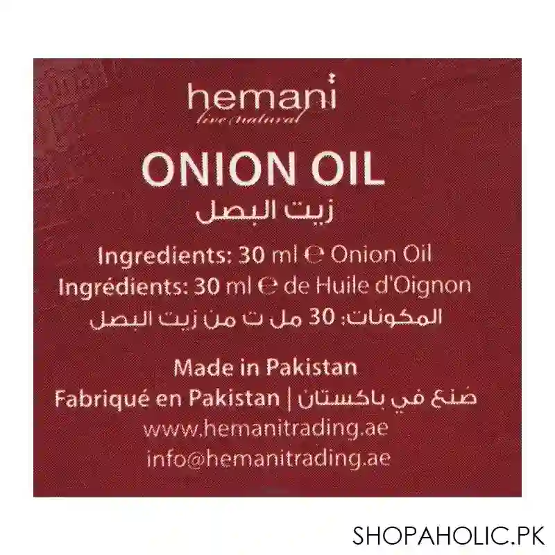 hemani onion oil, 30ml image4