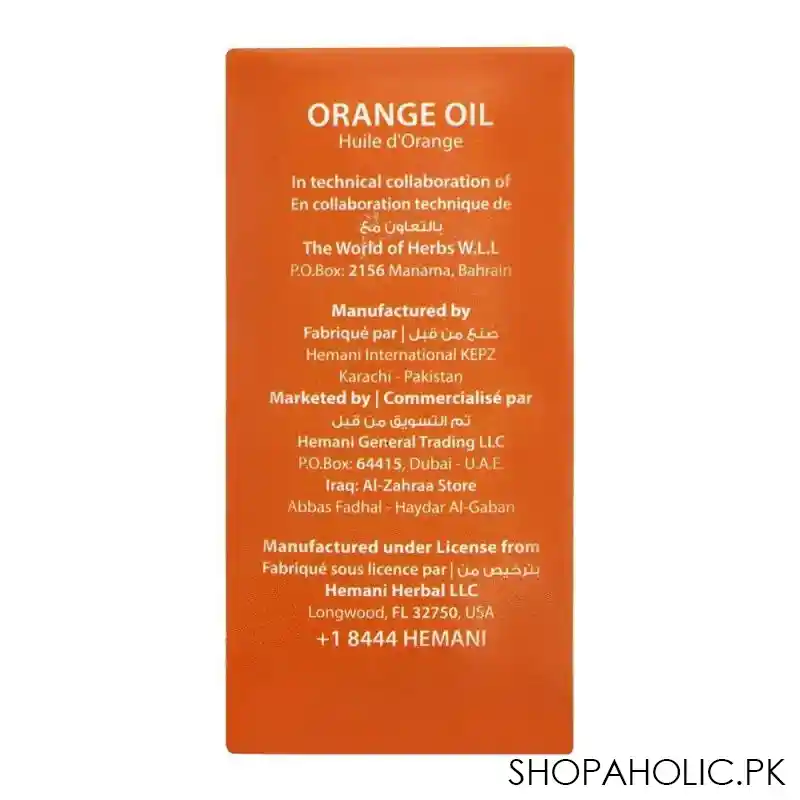 hemani orange oil, 30ml image3