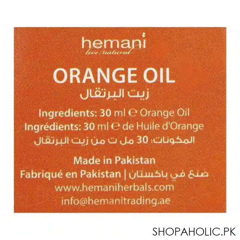 hemani orange oil, 30ml image4