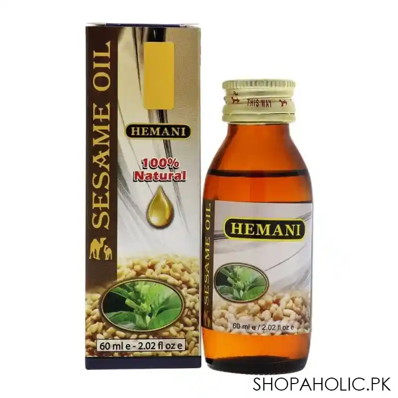 hemani sesame oil 60ml main image