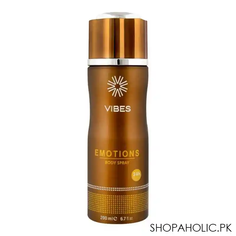 hemani vibes emotion body spray, 200ml main image