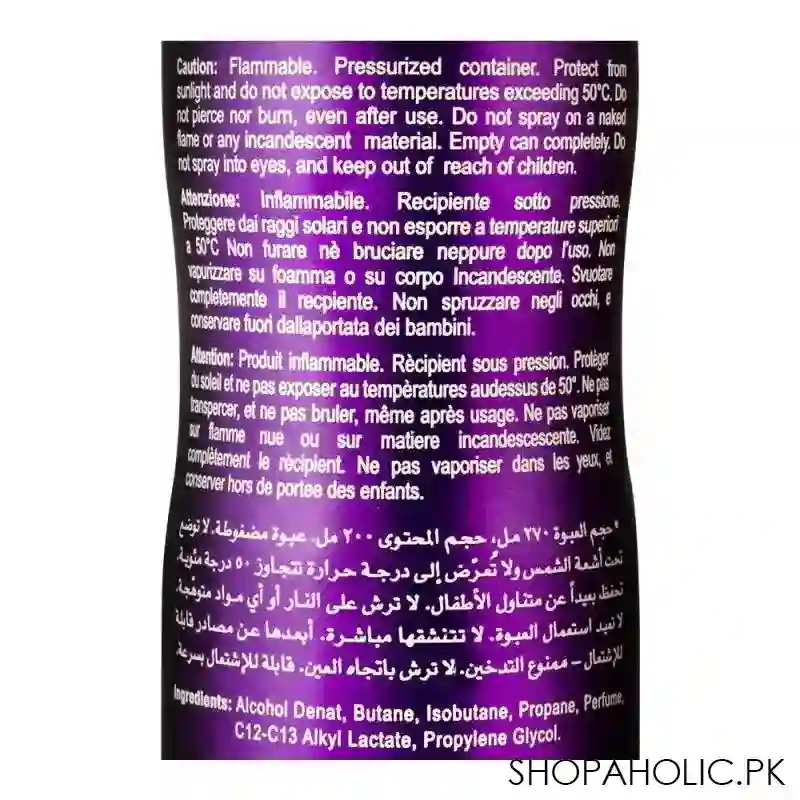 hemani vibes feelings body spray, 200ml image3