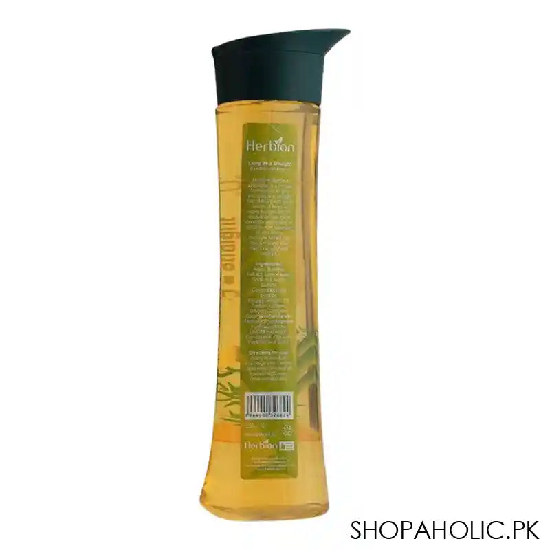 Herbion Naturals Long & Straight Bamboo Shampoo, Frizzy Hair, 250ml - Image 2