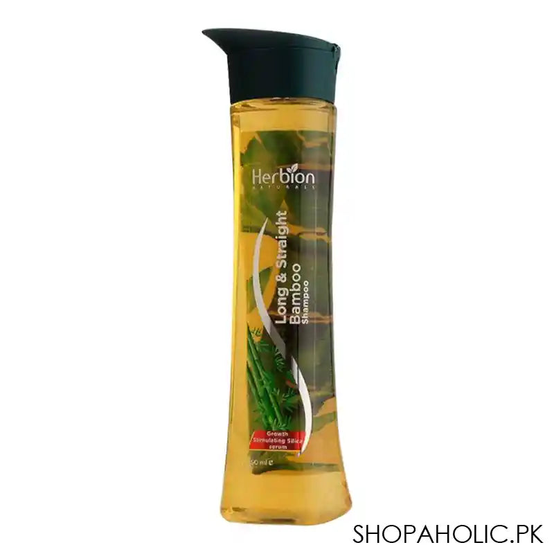 Herbion Naturals Long & Straight Bamboo Shampoo, Frizzy Hair, 250ml - Main Image