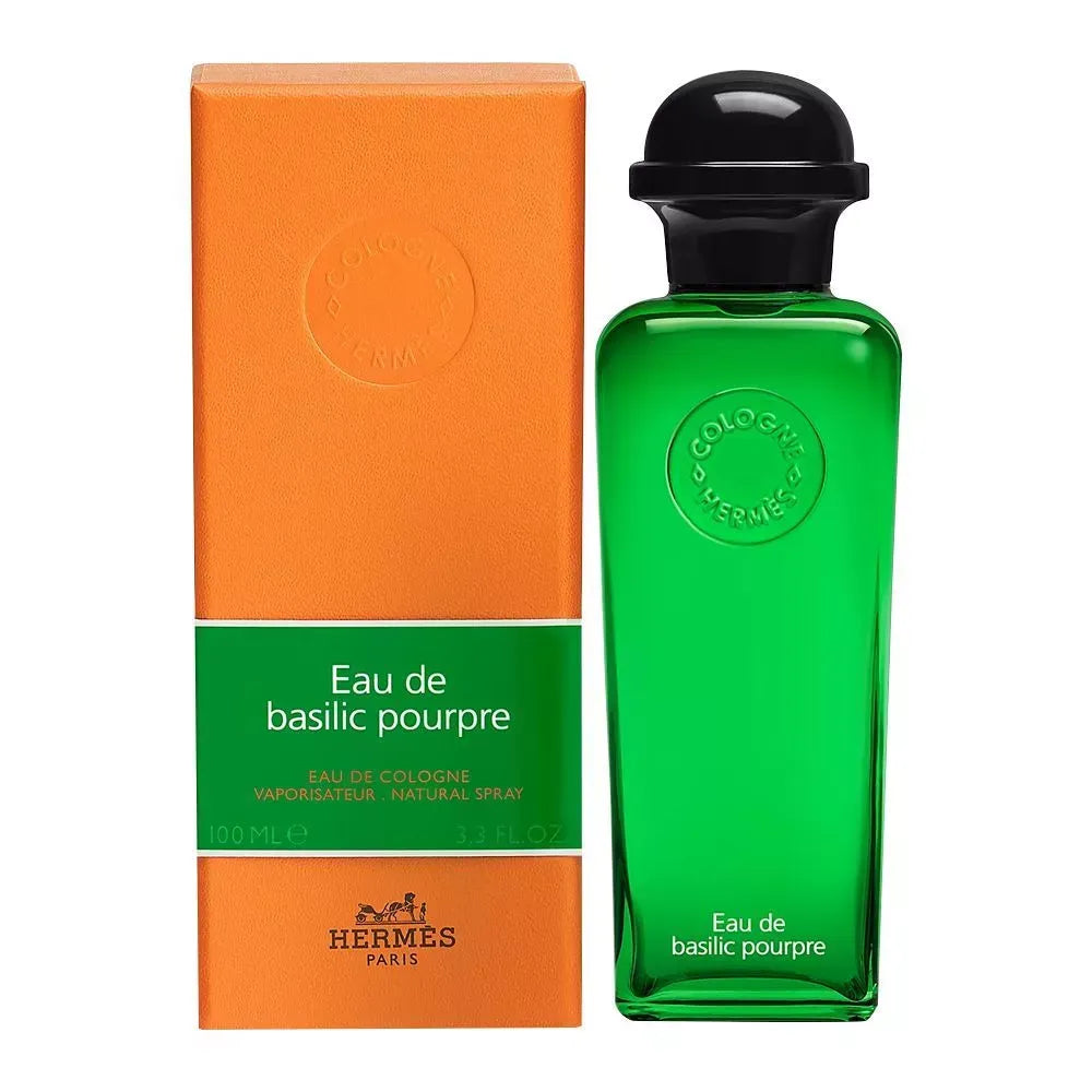 hermes basilic pourpre eau de cologne, for men & women, 100ml image2