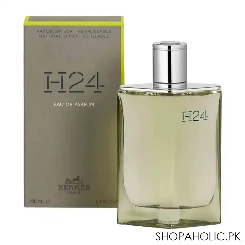 hermes h24 refillable eau de parfum, for men, 100ml main image