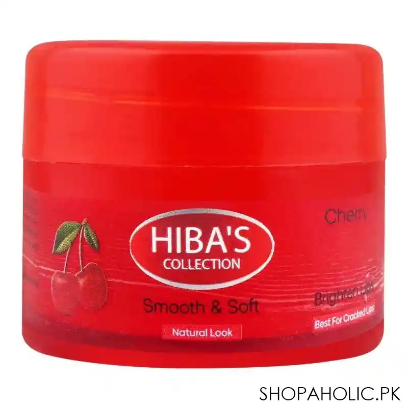 hiba pack cherry lip balm, best for cracked lips, 15ml main image