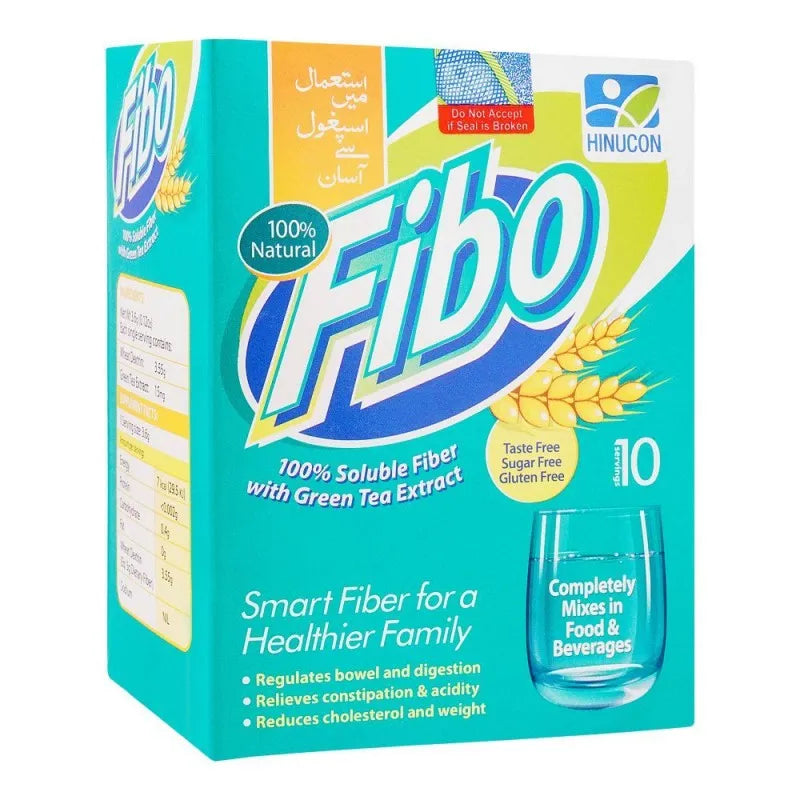 hilton pharma fibo fiber supplement, 10 pack main image