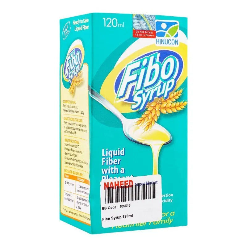 hilton pharma fibo syrup, 120ml main image