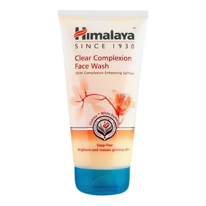 himalaya clear complexion face wash, soap free, 150ml main image