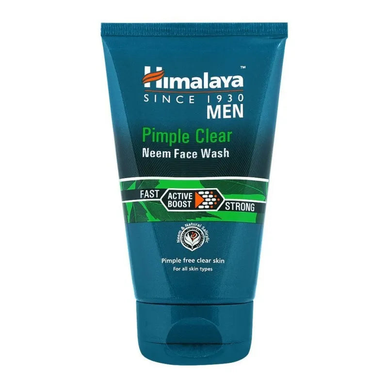 himalaya men pimple clear neem face wash, 100ml main image