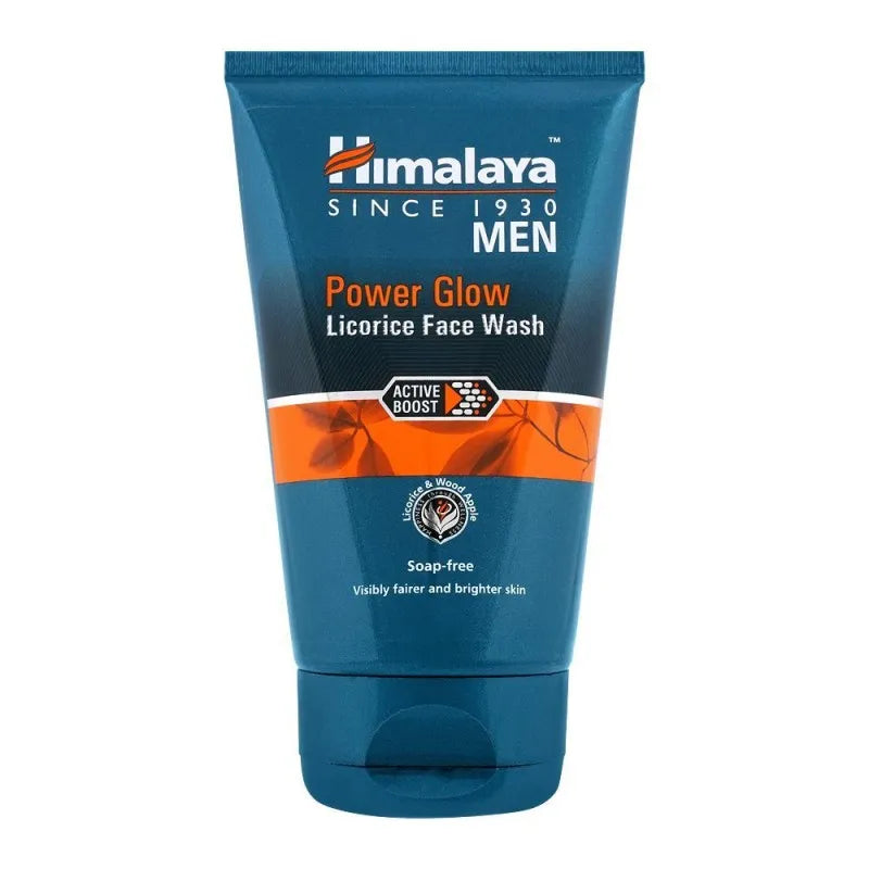 himalaya men power glow licorice face wash, 100ml main image