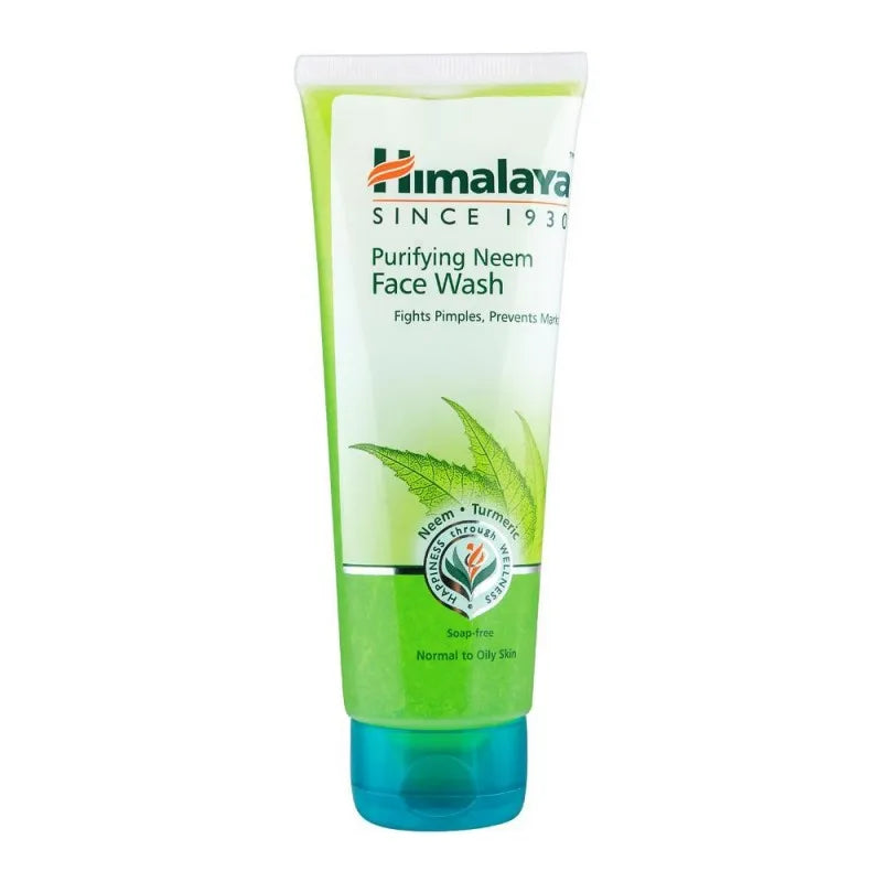 himalaya purifying neem face wash, 100ml main image