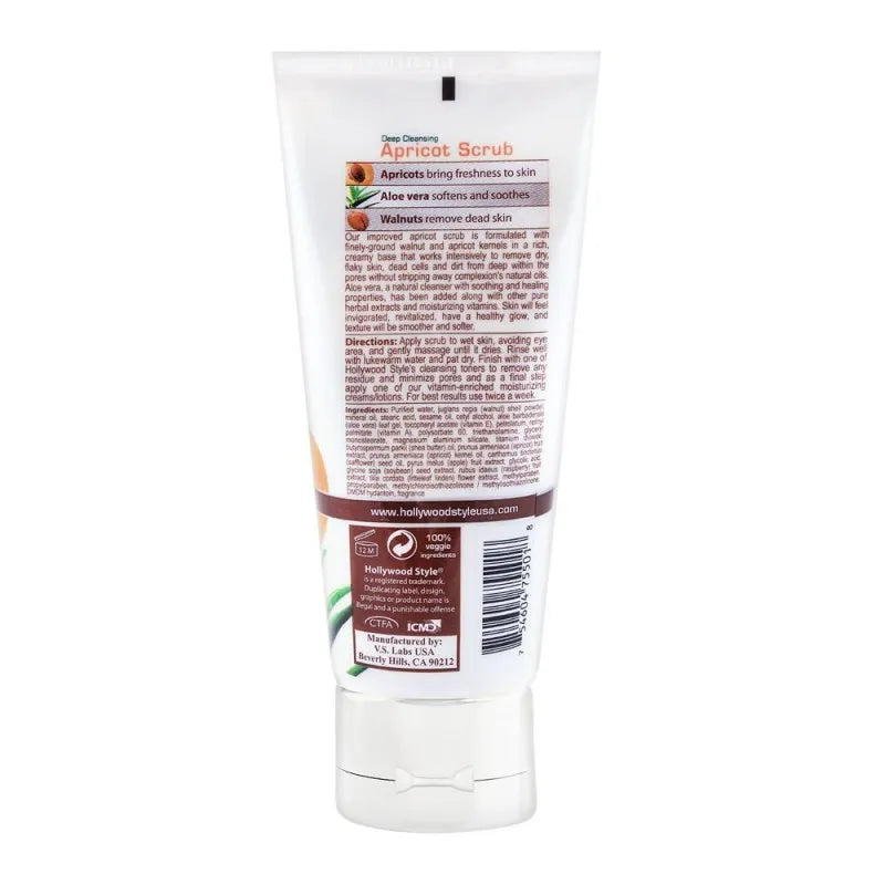 hollywood style deep cleansing apricot scrub 150ml image2