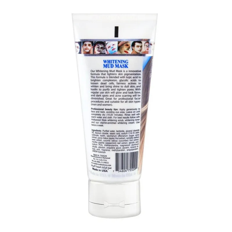 hollywood style facial whitening mud mask 150ml image2