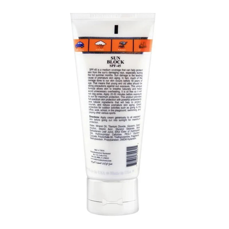 hollywood style sun block spf 45 150ml image2