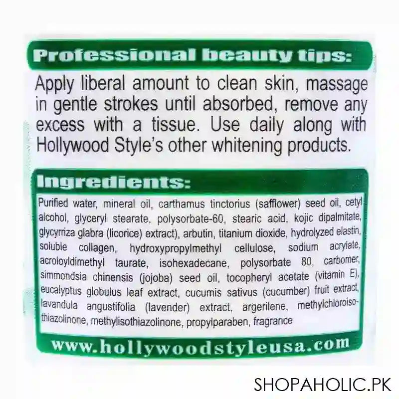 Hollywood Style Whitening Massage Cream 150ml - Image 3