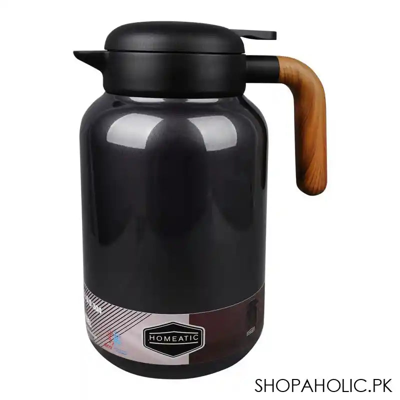 Homeatic Steel Thermos, 2 Liter Capacity, Grey, HKD-9046 - Main Image