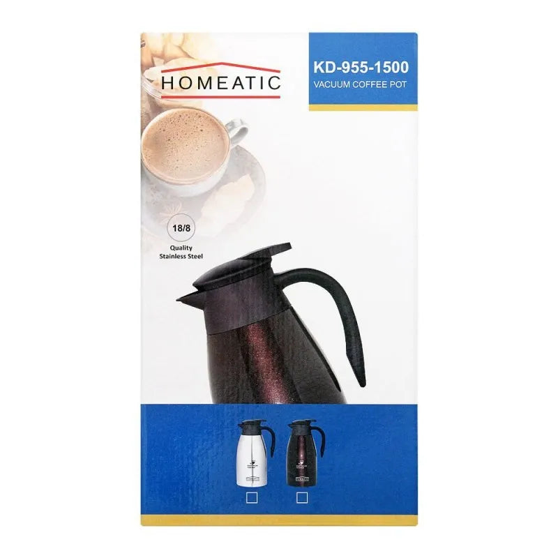 homeatic steel vacuum thermos, brown, 1.5l, kd 955 image4