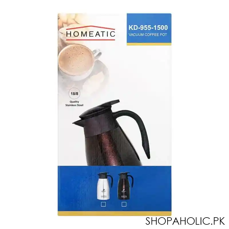 homeatic steel vacuum thermos, silver, 1.5l, kd 955 image4