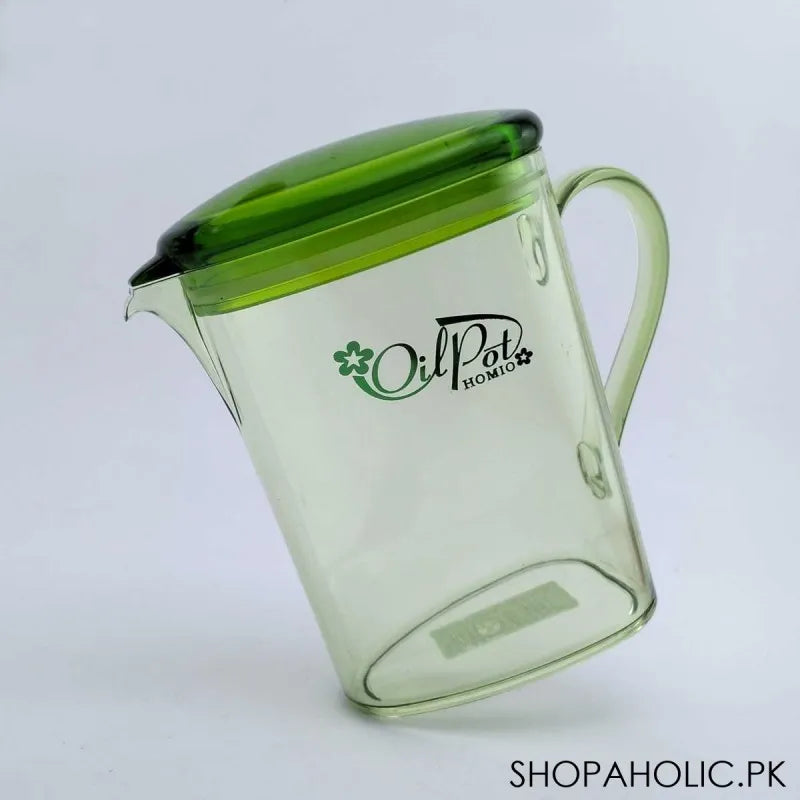 homio transparent oval oil pot 680ml main image