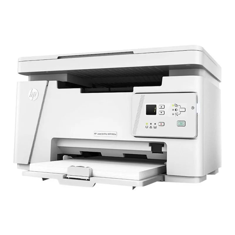 hp laserjet pro printer, white, m26a image2