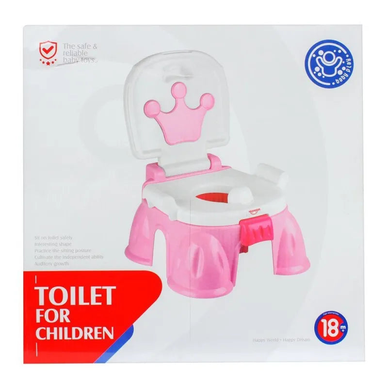 huanger toilet for children with music, blue, 18m+, he0806 image3